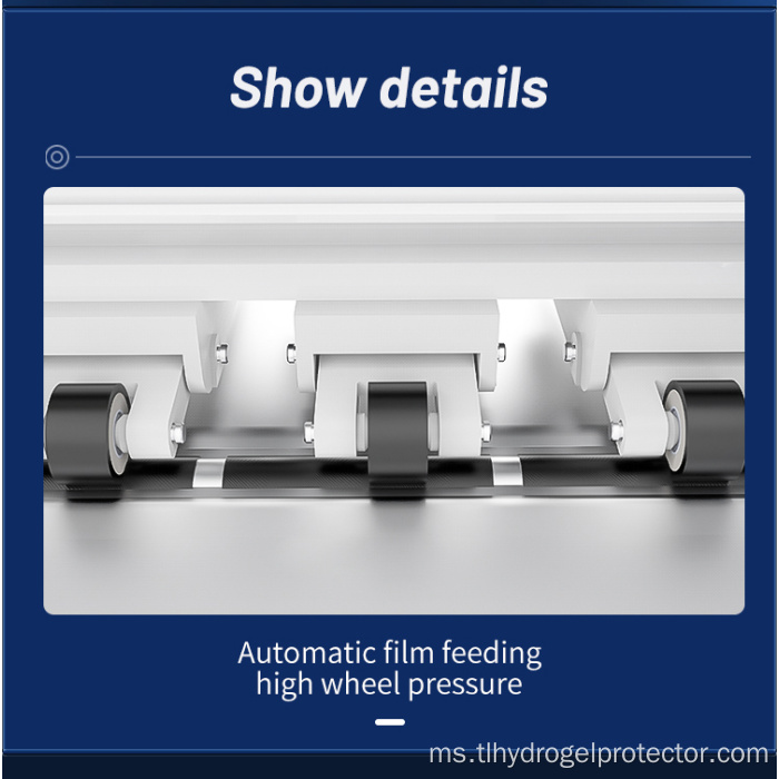 Mesin pemotong pelindung skrin tablet